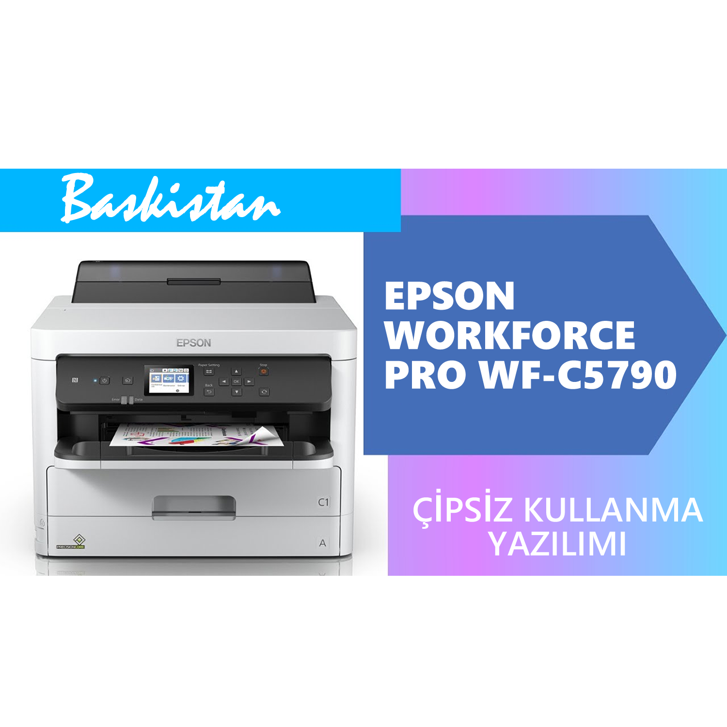 iEpson WorkForce Çip Reset Çipsiz Kullanma Yazılımı